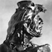 Shaman with Bear Skull